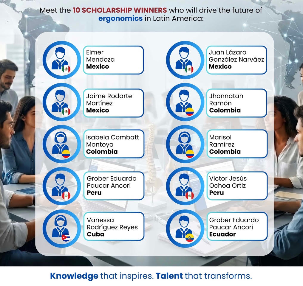 image with scholarship award winners names