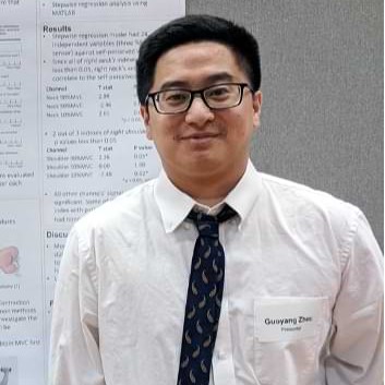 Guoyang Zhou – winner of the 2023 Dieter W. Jahns Student Practitioner Award.”