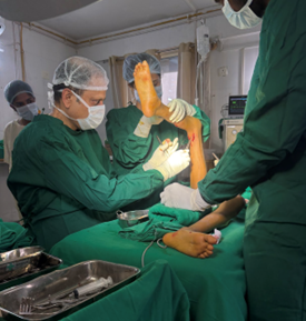 Orthopedic surgery in India 
