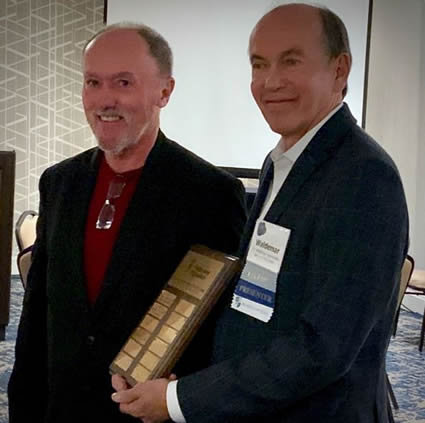 Robert S. Bridger, PhD, CErgHF is the 2019 Ergonomics Practitioner Award